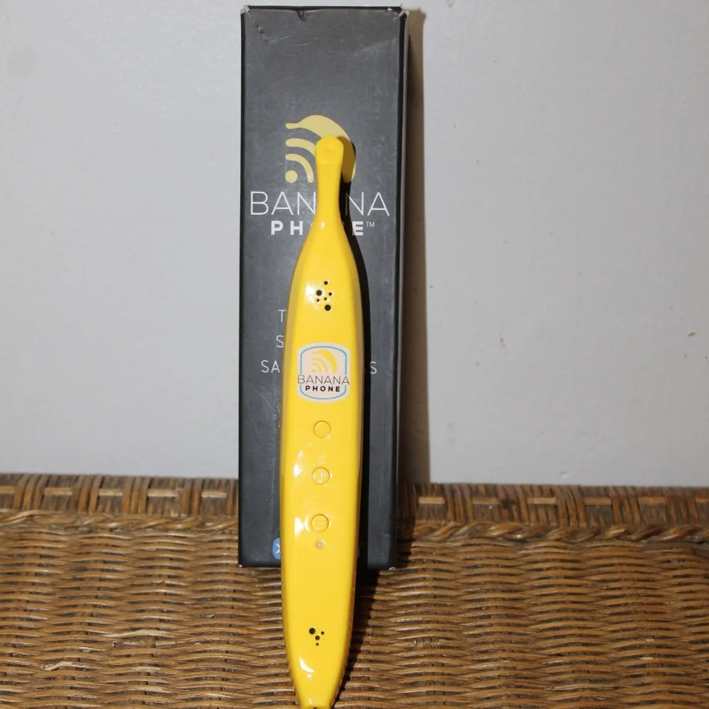 Banana Phone. Bluetooth. Mobile Handset.
